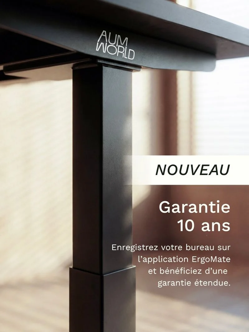 Advanced Pro - Plateau Auva | Bureau Assis Debout Électrique, 70 cm, Angles arrondis, Hautes Performances - Image 8